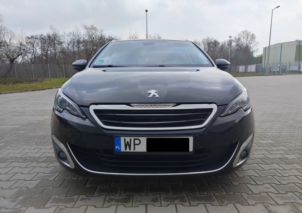 Peugeot 308 cena 31900 przebieg: 234000, rok produkcji 2015 z Płock małe 172